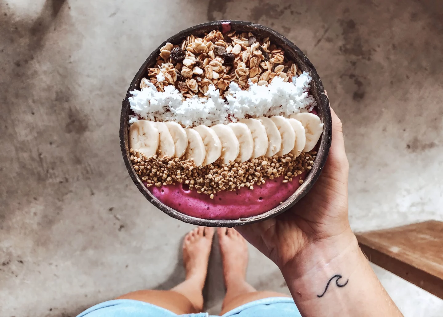 smoothie bowl from sunlife organics