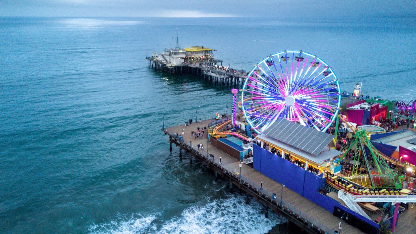 Santa Monica Winter